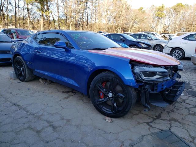 1G1FK1R68J0151132 - 2018 CHEVROLET CAMARO ZL1 BLUE photo 1