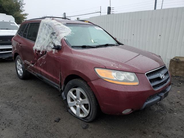 5NMSH73E49H306018 - 2009 HYUNDAI SANTA FE SE MAROON photo 4