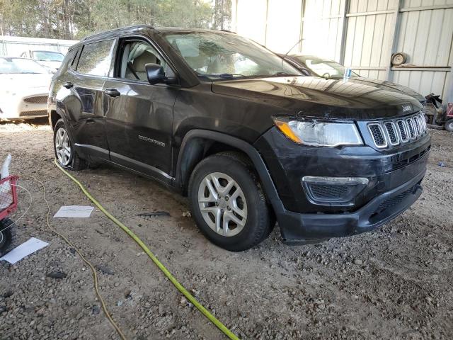 3C4NJCAB0JT411116 - 2018 JEEP COMPASS SPORT BLACK photo 4