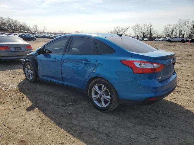 1FADP3F22EL418403 - 2014 FORD FOCUS SE BLUE photo 2