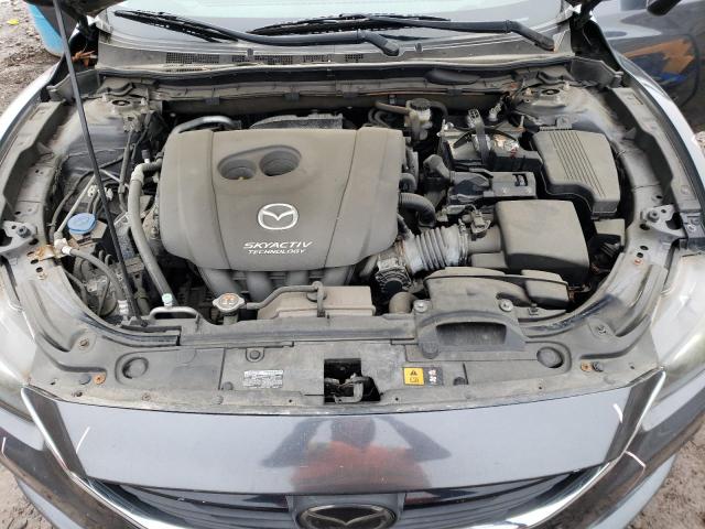 JM1GJ1W63E1133155 - 2014 MAZDA 6 GRAND TOURING GRAY photo 11