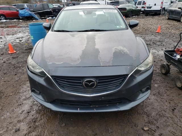 JM1GJ1W63E1133155 - 2014 MAZDA 6 GRAND TOURING GRAY photo 5