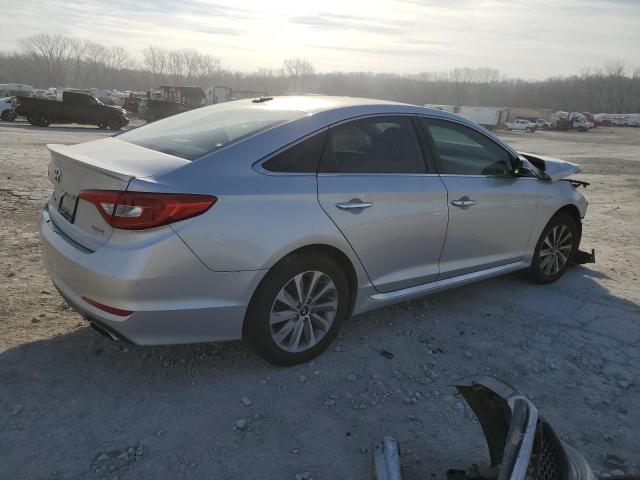 5NPE34AF4FH246570 - 2015 HYUNDAI SONATA SPORT SILVER photo 3