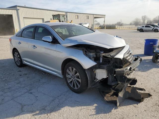 5NPE34AF4FH246570 - 2015 HYUNDAI SONATA SPORT SILVER photo 4