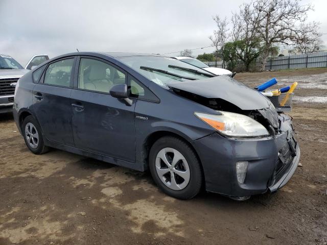 JTDKN3DU2C1538447 - 2012 TOYOTA PRIUS CHARCOAL photo 4