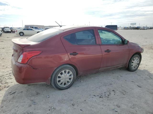 3N1CN7AP9KL875458 - 2019 NISSAN VERSA S RED photo 3