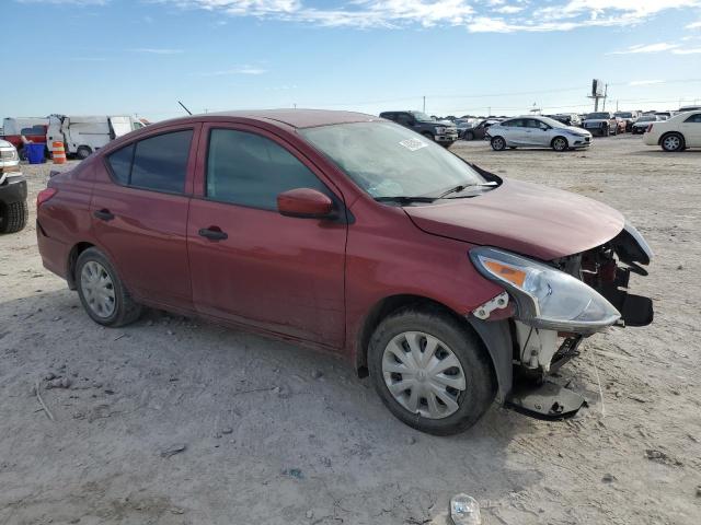 3N1CN7AP9KL875458 - 2019 NISSAN VERSA S RED photo 4