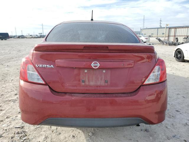 3N1CN7AP9KL875458 - 2019 NISSAN VERSA S RED photo 6