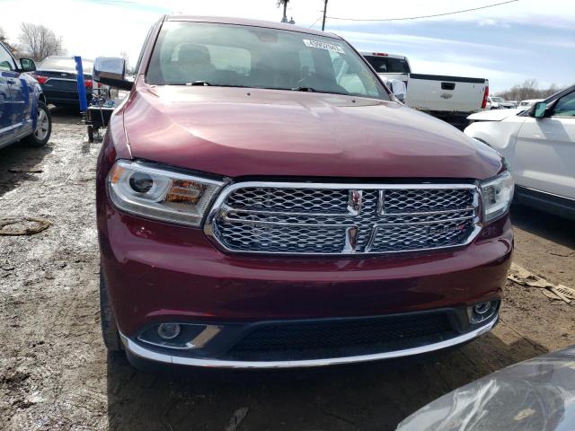 1C4RDJEG4HC661516 - 2017 DODGE DURANGO CITADEL BURGUNDY photo 5