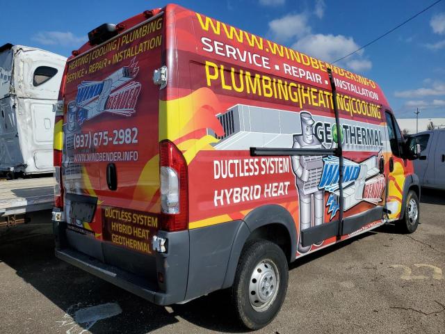 3C6TRVDG9HE514852 - 2017 RAM PROMASTER 2500 HIGH Қызыл фото 4