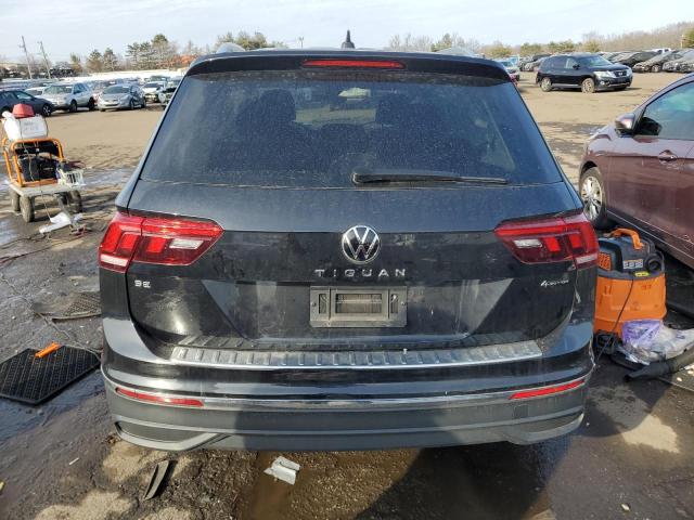 3VV2B7AX9NM107674 - 2022 VOLKSWAGEN TIGUAN SE BLACK photo 6