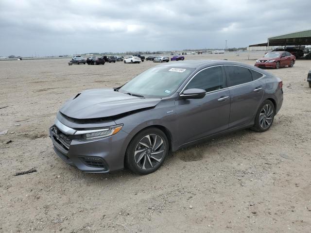 19XZE4F94KE005296 - 2019 HONDA INSIGHT TOURING GRAY photo 1