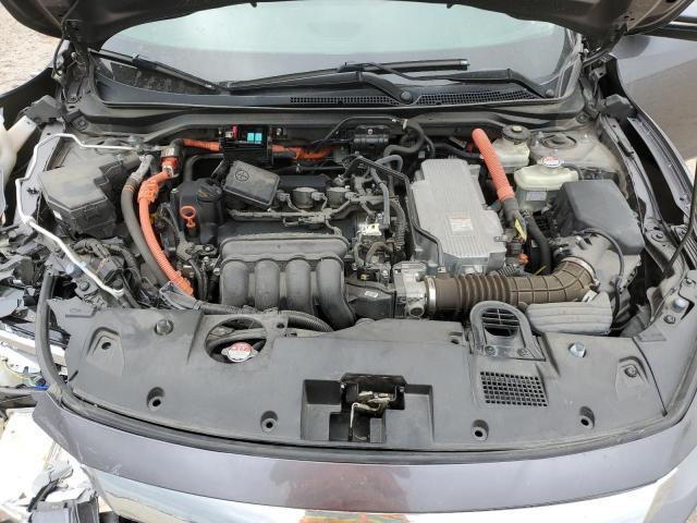 19XZE4F94KE005296 - 2019 HONDA INSIGHT TOURING GRAY photo 11