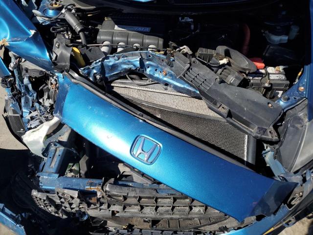 JHMZF1C42BS001201 - 2011 HONDA CR-Z BLUE photo 11