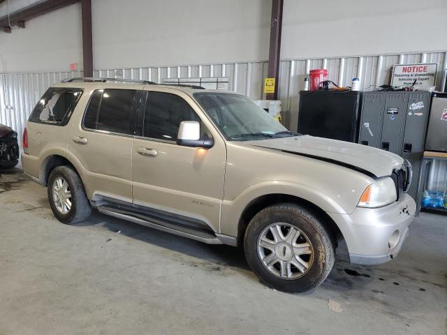 5LMEU88H24ZJ16393 - 2004 LINCOLN AVIATOR TAN photo 4