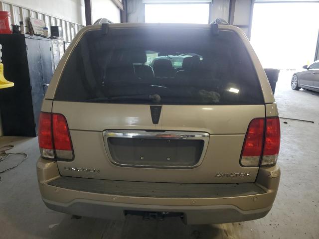 5LMEU88H24ZJ16393 - 2004 LINCOLN AVIATOR TAN photo 6