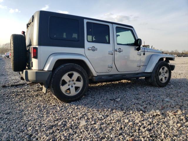 1J4GB59117L227668 - 2007 JEEP WRANGLER SAHARA SILVER photo 3