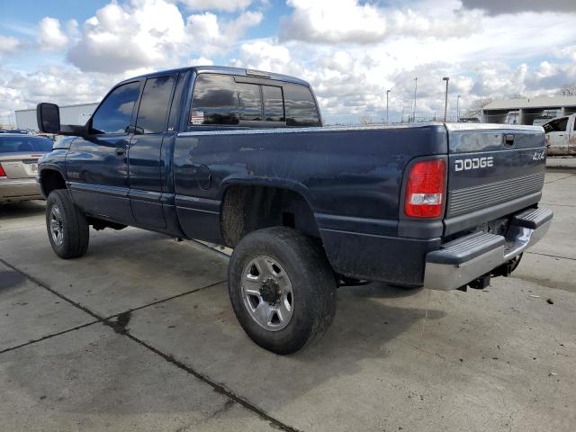 1B7KF23631J272749 - 2001 DODGE RAM 2500 BLUE photo 2