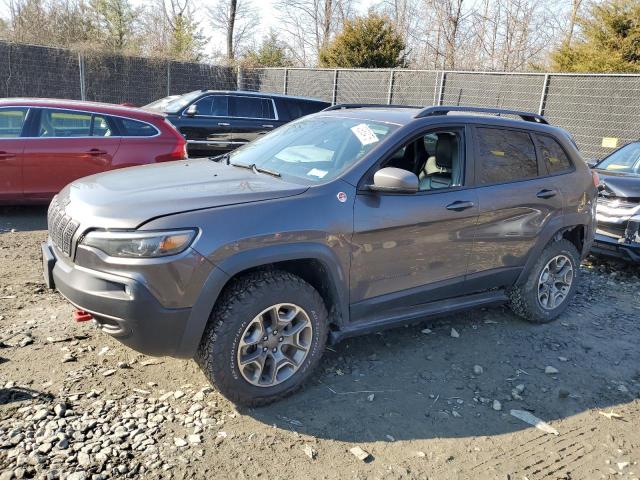 1C4PJMBX0MD181743 - 2021 JEEP CHEROKEE TRAILHAWK GRAY photo 1