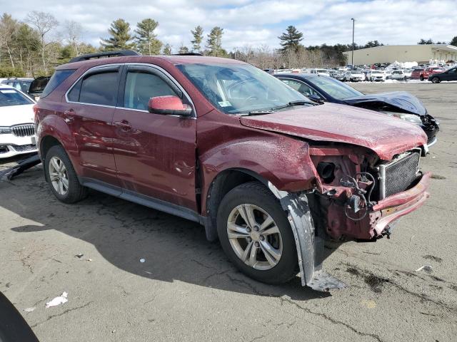 2CNFLEEC5B6234383 - 2011 CHEVROLET EQUINOX LT RED photo 4