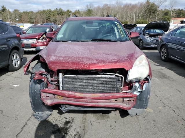 2CNFLEEC5B6234383 - 2011 CHEVROLET EQUINOX LT RED photo 5