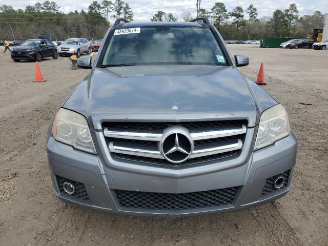 WDCGG8HB9CF803643 - 2012 MERCEDES-BENZ GLK 350 4MATIC GRAY photo 5