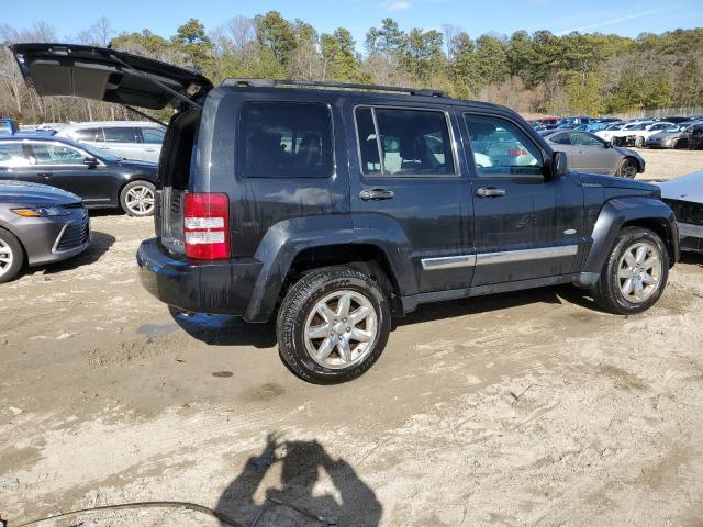 1C4PJMAK8CW216814 - 2012 JEEP LIBERTY SPORT BLACK photo 3