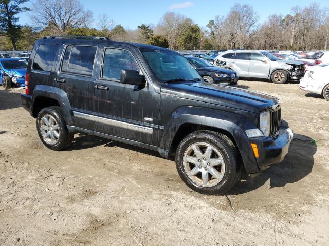 1C4PJMAK8CW216814 - 2012 JEEP LIBERTY SPORT BLACK photo 4