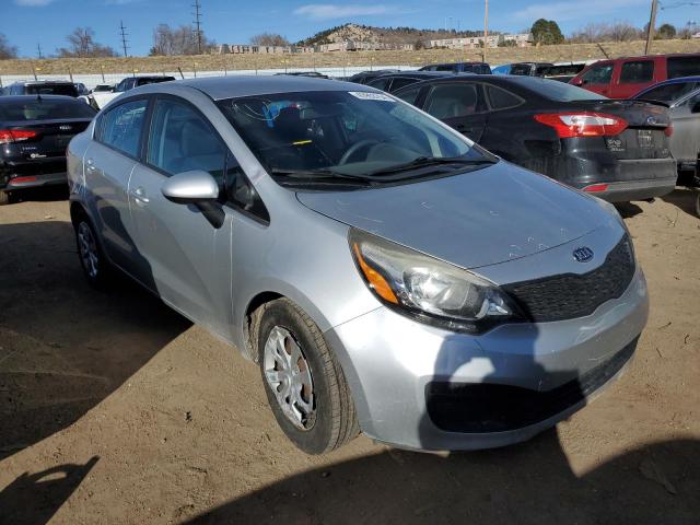 KNADM4A34C6052249 - 2012 KIA RIO LX SILVER photo 4