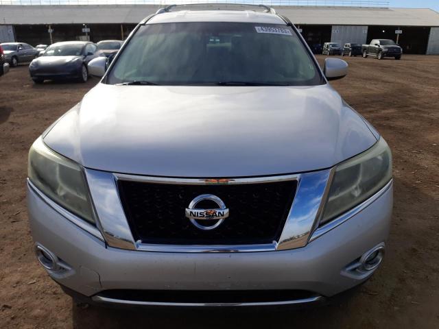 5N1AR2MN8EC647758 - 2014 NISSAN PATHFINDER S SILVER photo 5