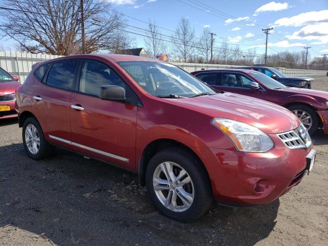 JN8AS5MV4CW387255 - 2012 NISSAN ROGUE S RED photo 4