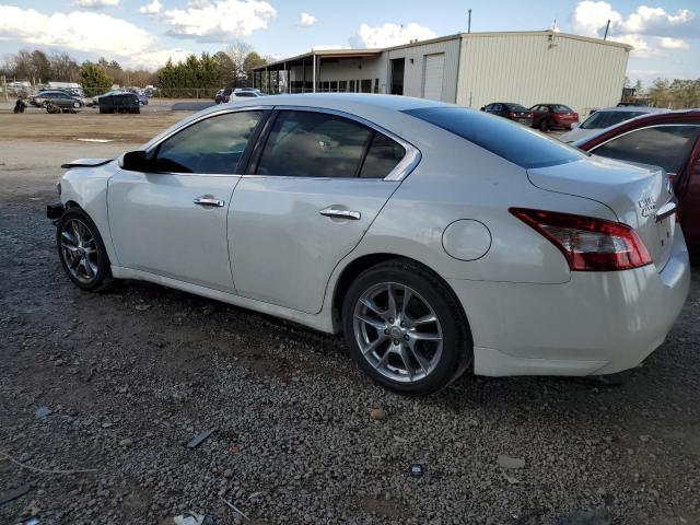 1N4AA51E69C848099 - 2009 NISSAN MAXIMA S WHITE photo 2