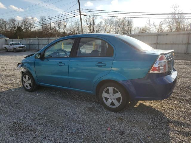 KL1TD56E19B621659 - 2009 CHEVROLET AVEO LS Turkuaz foto 2