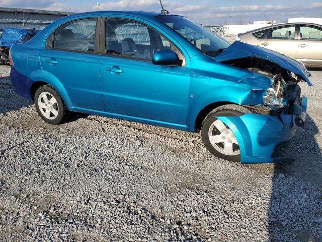 KL1TD56E19B621659 - 2009 CHEVROLET AVEO LS TURQUOISE photo 4