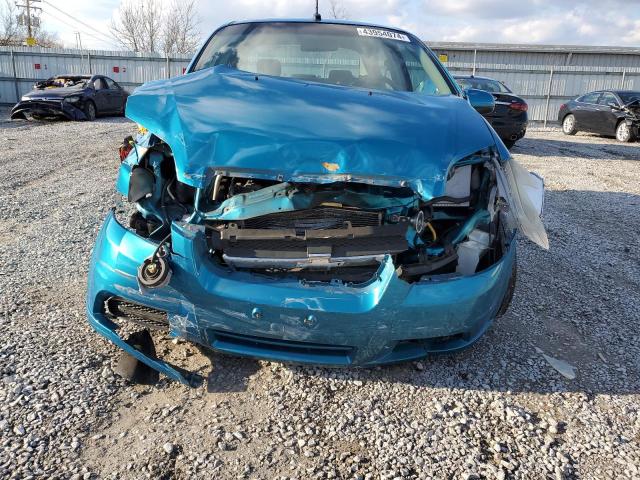 KL1TD56E19B621659 - 2009 CHEVROLET AVEO LS Turkuaz foto 5