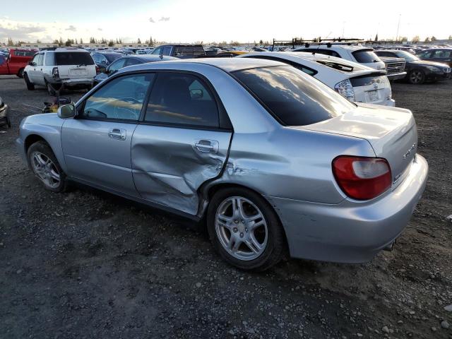 JF1GD29662G508365 - 2002 SUBARU IMPREZA WRX SILVER photo 2