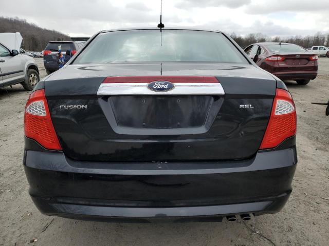 3FAHP0JG6BR321110 - 2011 FORD FUSION SEL BLACK photo 6