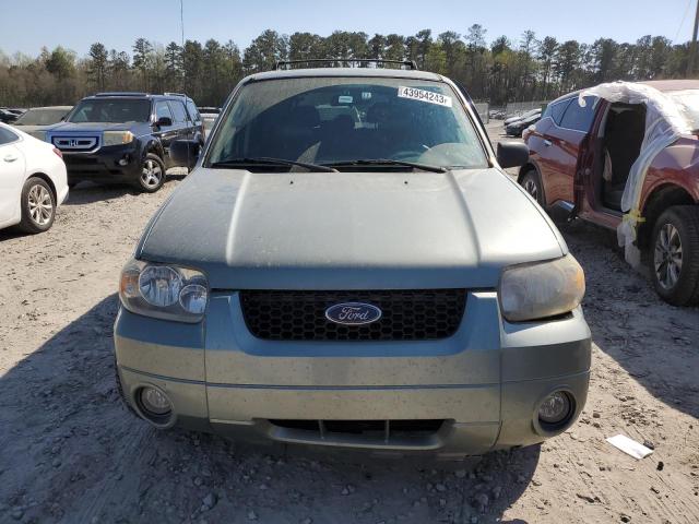 1FMCU95H66KA08696 - 2006 FORD ESCAPE HEV TEAL photo 5