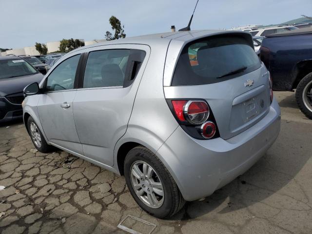 1G1JC6SB9D4185427 - 2013 CHEVROLET SONIC LT SILVER photo 2