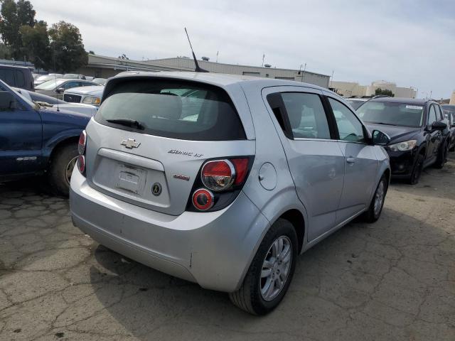 1G1JC6SB9D4185427 - 2013 CHEVROLET SONIC LT SILVER photo 3