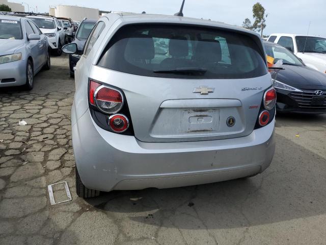 1G1JC6SB9D4185427 - 2013 CHEVROLET SONIC LT SILVER photo 6