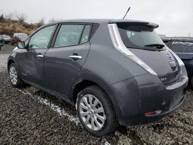 1N4AZ0CP8DC415371 - 2013 NISSAN LEAF S GRAY photo 2