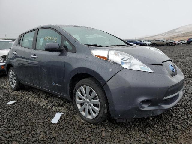 1N4AZ0CP8DC415371 - 2013 NISSAN LEAF S GRAY photo 4