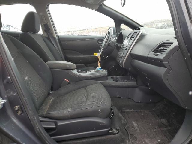 1N4AZ0CP8DC415371 - 2013 NISSAN LEAF S GRAY photo 7