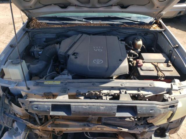 5TEJU62N56Z288577 - 2006 TOYOTA TACOMA DOUBLE CAB PRERUNNER SILVER photo 11
