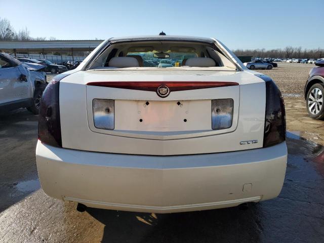 1G6DM577840161839 - 2004 CADILLAC CTS WHITE photo 6