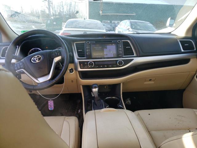 5TDJKRFH5FS077484 - 2015 TOYOTA HIGHLANDER XLE 栗色 照片 8