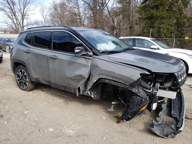 3C4NJDCB3NT165896 - 2022 JEEP COMPASS LIMITED GRAY photo 4