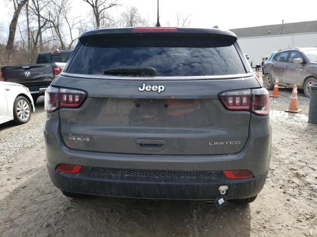 3C4NJDCB3NT165896 - 2022 JEEP COMPASS LIMITED GRAY photo 6