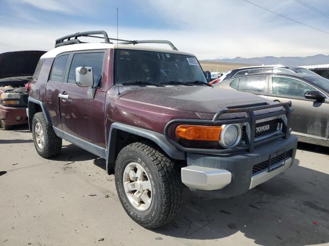 JTEBU11F170079593 - 2007 TOYOTA FJ CRUISER BURGUNDY photo 4